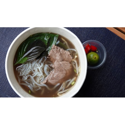 Fresh Viet Fibre Bowl : Sliced Australian Beef Pho with Shirataki Noodle