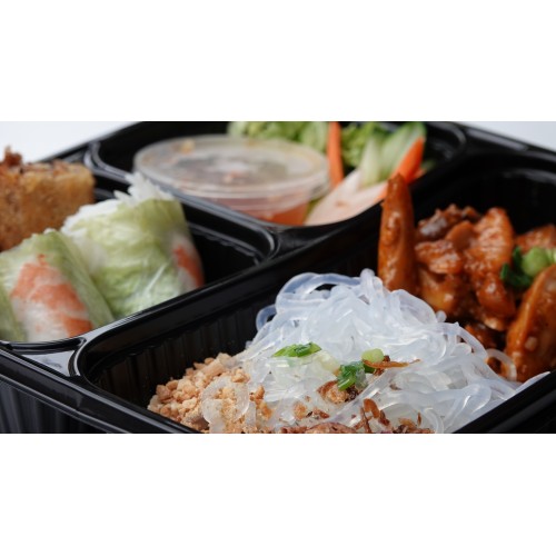 Shirataki Stir Fried Noodles with Chicken Bento